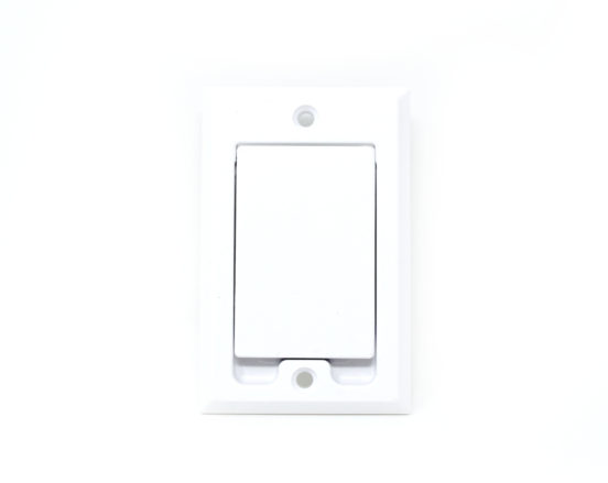 White square door inlet valve for low voltage units