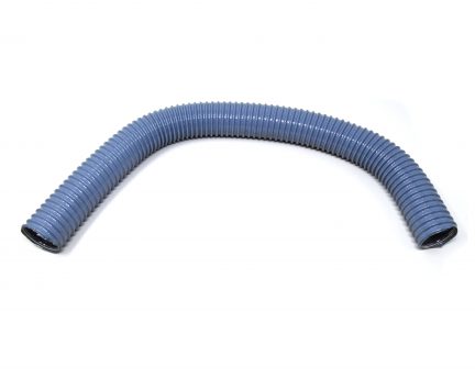 18 foot rubber flex tube for pre-plumbing a dustpan